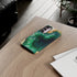 Green Geode in Watercolor - Impact Resistant Phone Case